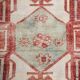 3x9 Red & Cream Vintage Persian Runner Rug, 80x280Cm