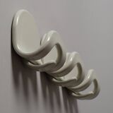 Con&Con Carlo Bartoli Space Age Wall Coat Hooks, Set of Three, Italy, 1970s
