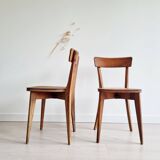 Pair of antique bistro chairs