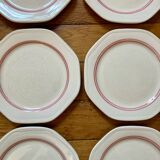 Set of 6 dessert plates