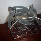 Uranus lamp by Max Sauze, aluminum creation from the 70s