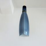 Vintage blue glass suspension
