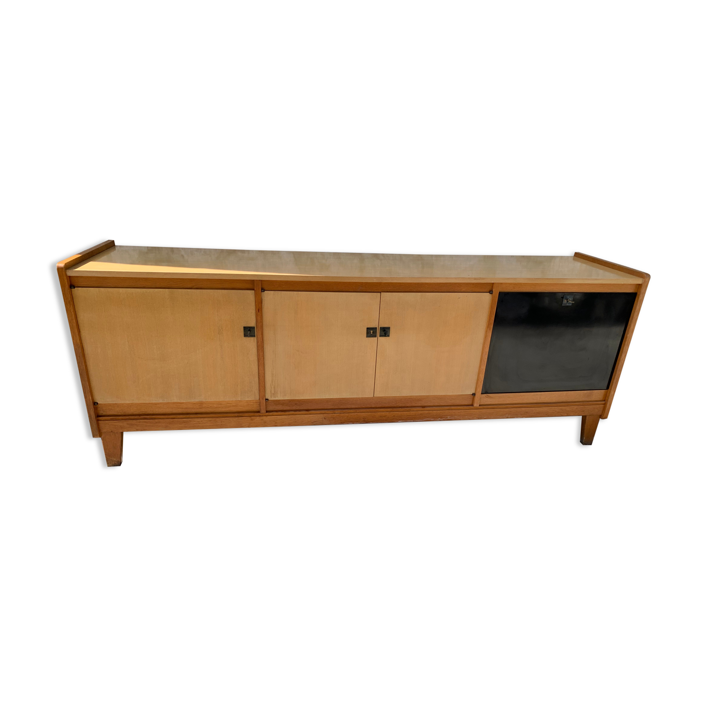 Vintage ash sideboard from the 1950s