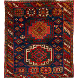 Tapis Ancien Yastik-Kurde Vers 1920