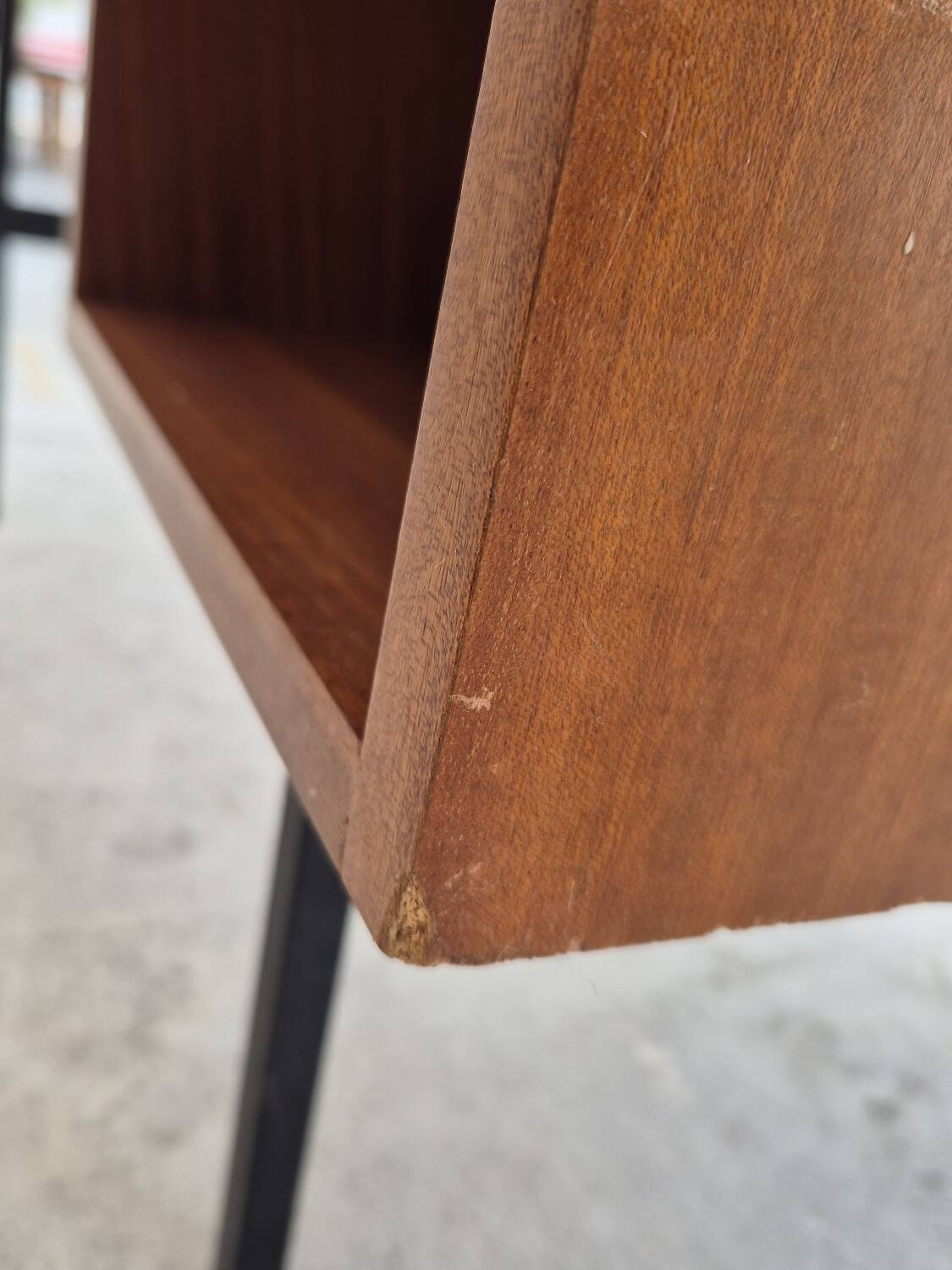 Vintage 1950s Scandinavian style modernist desk