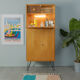 1950s Bar Cabinet, Oldenburger Möbelwerkstätten