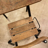 Vintage school desk – DeLagrave Paris, 1950