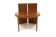 Scandinavian walnut dining table, Sweden, 1960