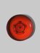 Holbæk Orange Glaze Stoneware Bowl, 1960s, Denmark
