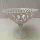 Ceramic fruit bowl basket centerpiece basket