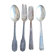 4 vintage silver metal cutlery - 209 grams