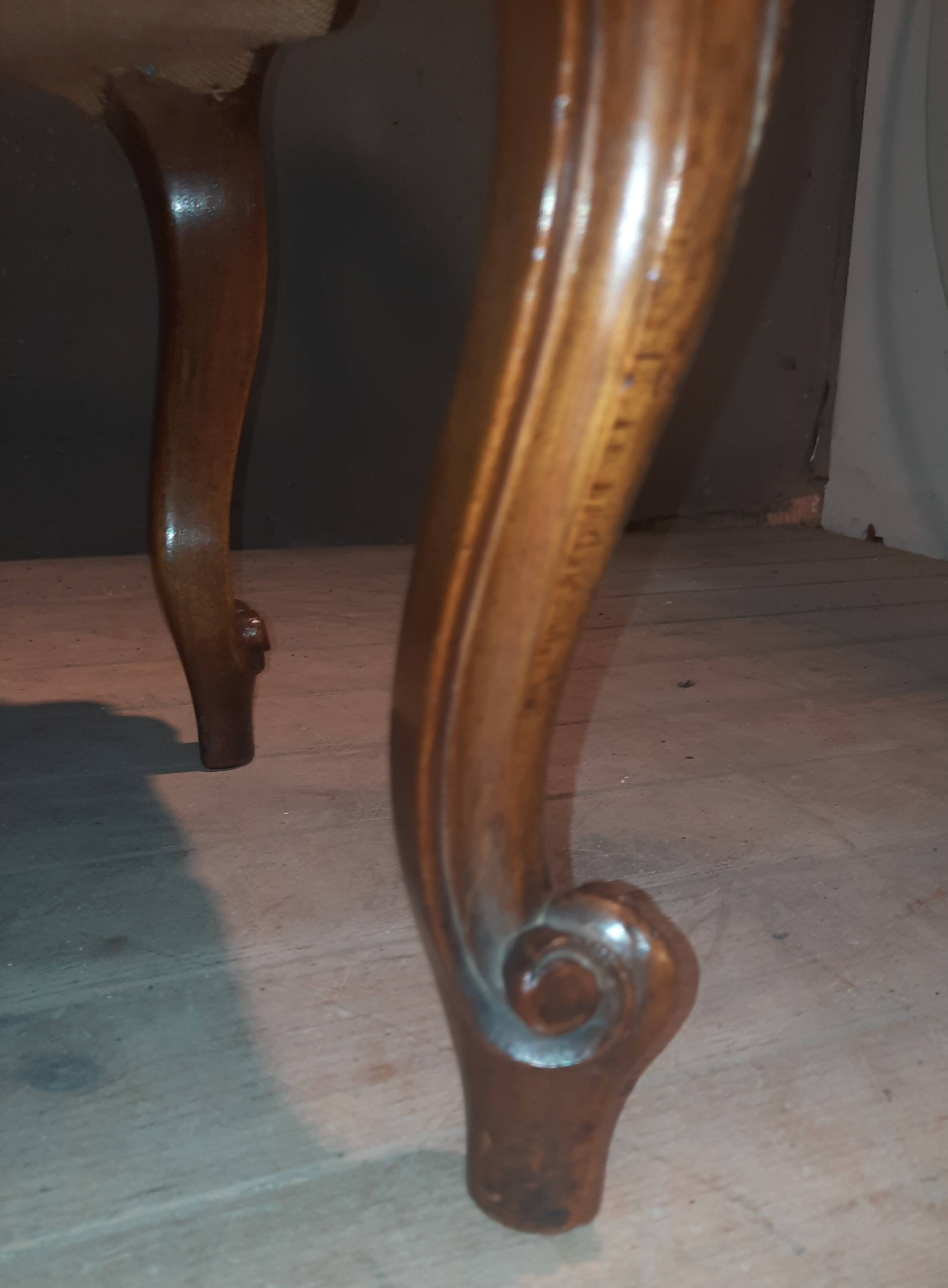 Small Louis XV style bench