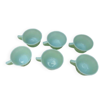 Celadon green 6-cup service