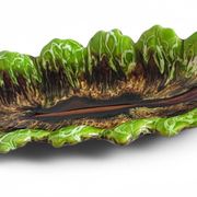 Mid-Century Majolica Centerpiece by Vallauris, Handmade, 1950s France