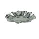 Art Deco openwork bowl, chrome-plated brass, Germany, 1950s.