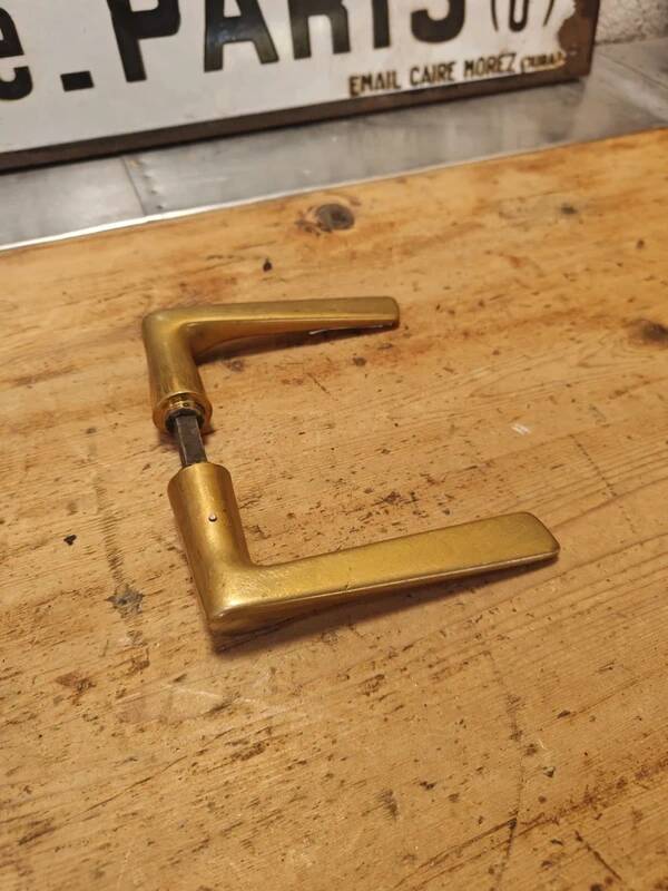 Vintage brass handle