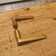 Vintage brass handle