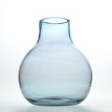 Large blue vase by Claude Morin, circa 1970