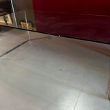 Glass coffee table
