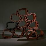 Fossile S Stackable Ceramic Shelving Unit, Roche Bobois, 2009