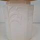 White Ceramic Palm Tree Table Lamp in the style of Serge Roche, 1970s