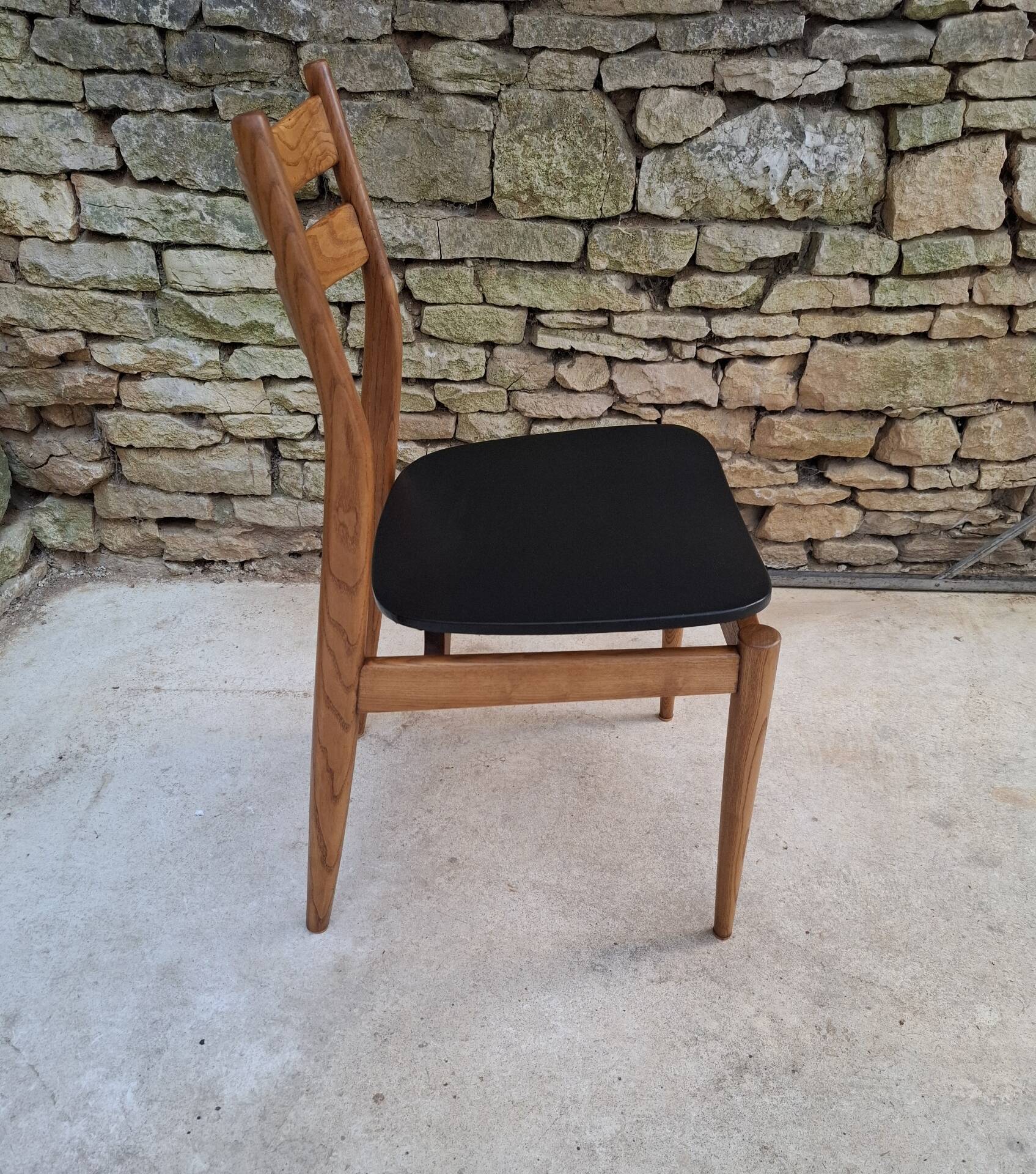 Scandinavian chair in elm