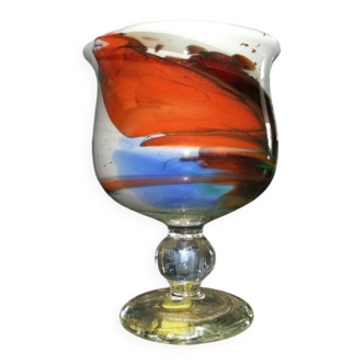 Blown glass cup