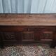 Louis XIV oak chest from the 19th century.