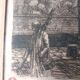 Paris Quai d'Orléans Etching Signed Jean Jules Dufour 1889 1973