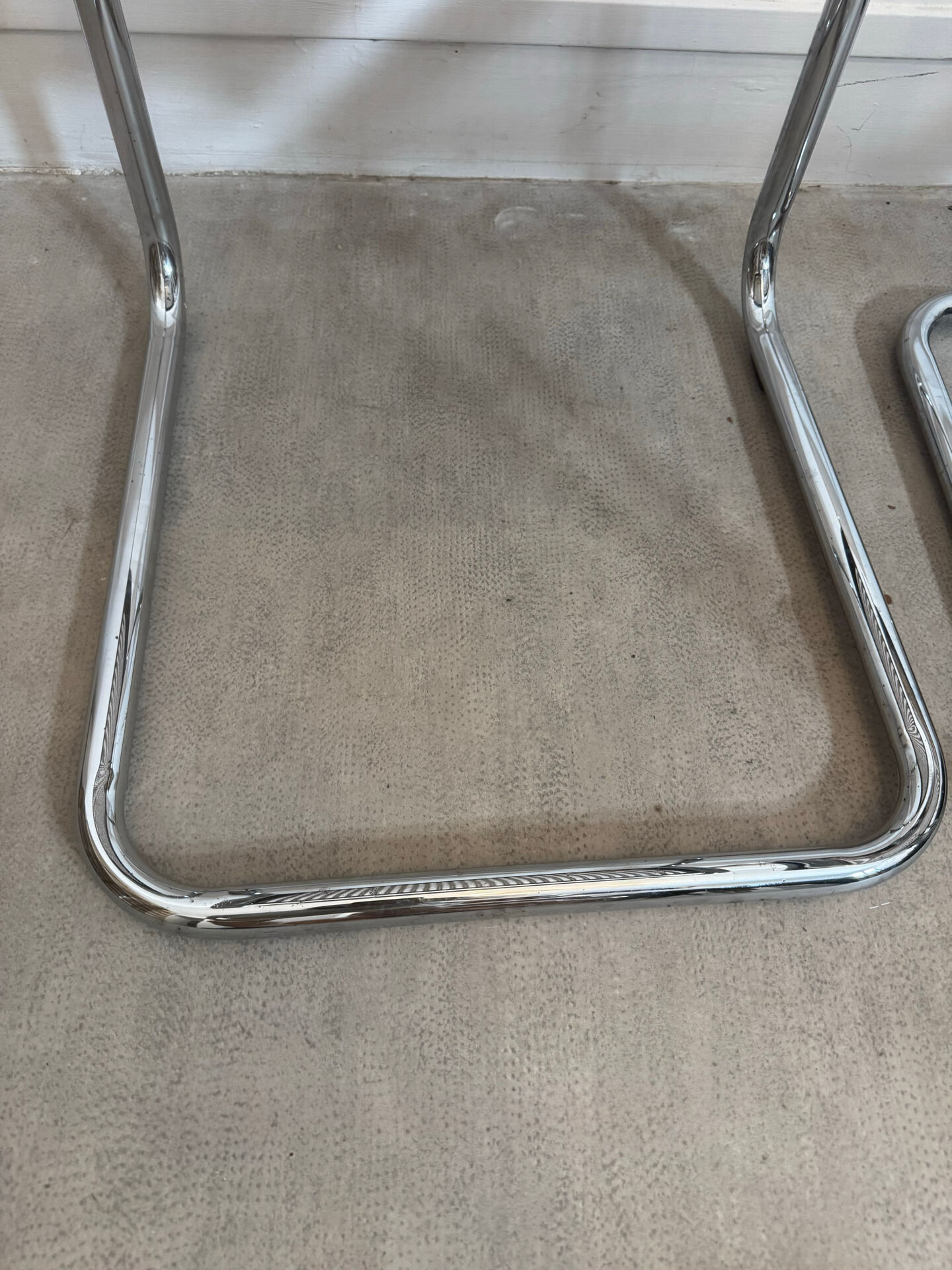 Pair of Cesca chairs B32 Marcel Breuer made in Italy