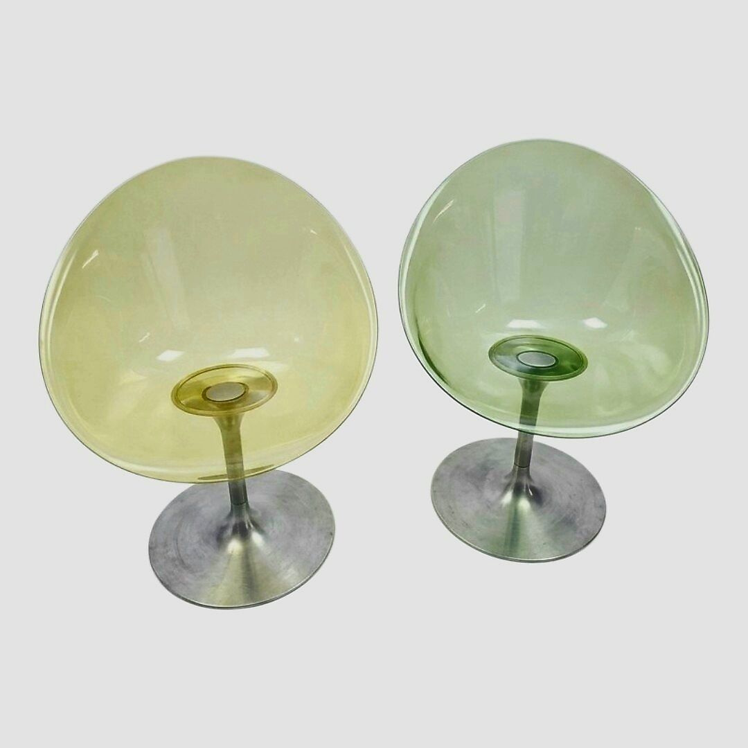 Authentic Kartell Eros Armchairs by Philippe Starck – Circa 2000