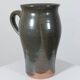 Vintage mid-century oxidised pottery vase