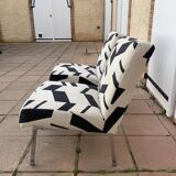 Vintage industrial fireside chair