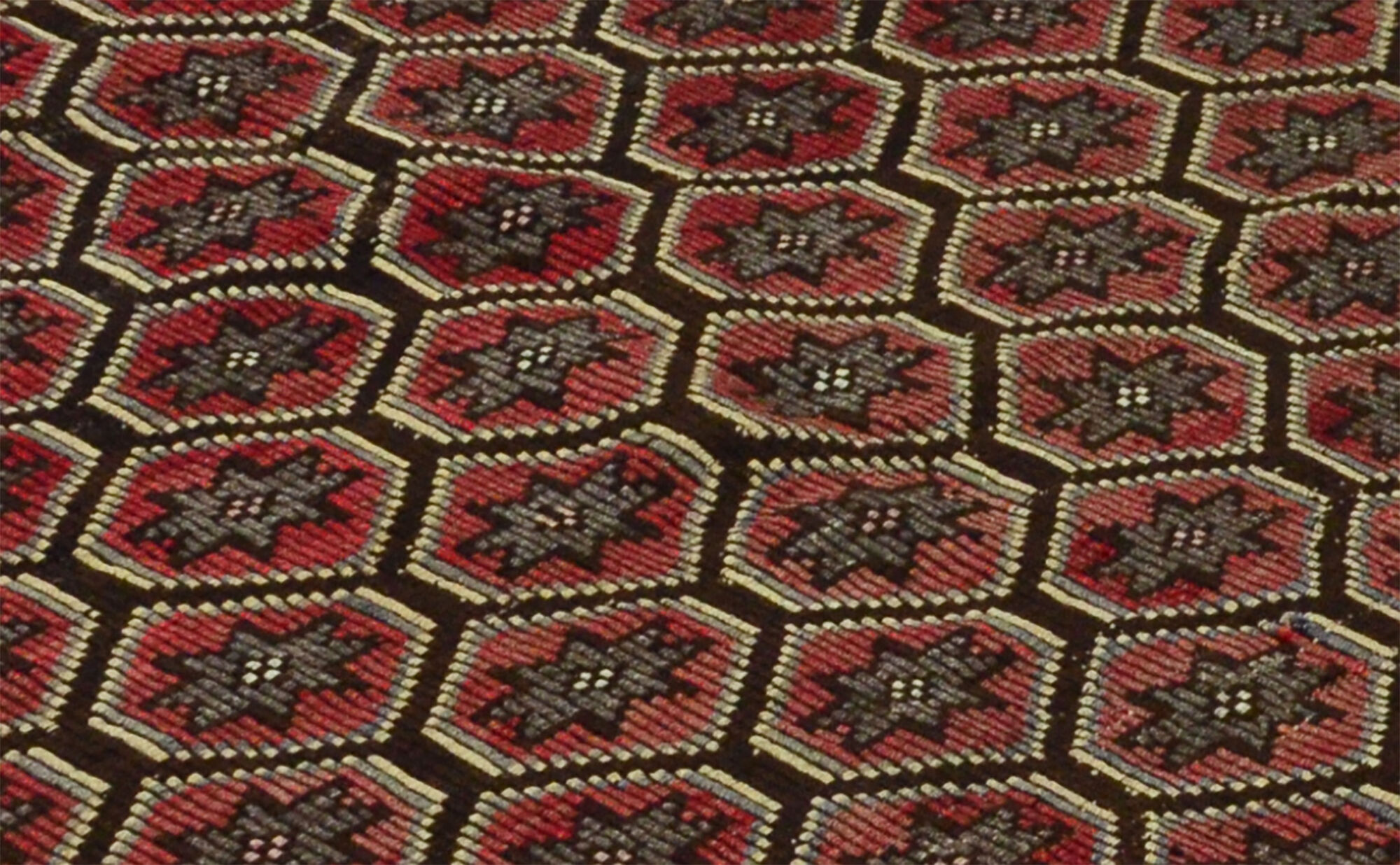 Anatolian handmade kilim rug 290 cm x 172 cm