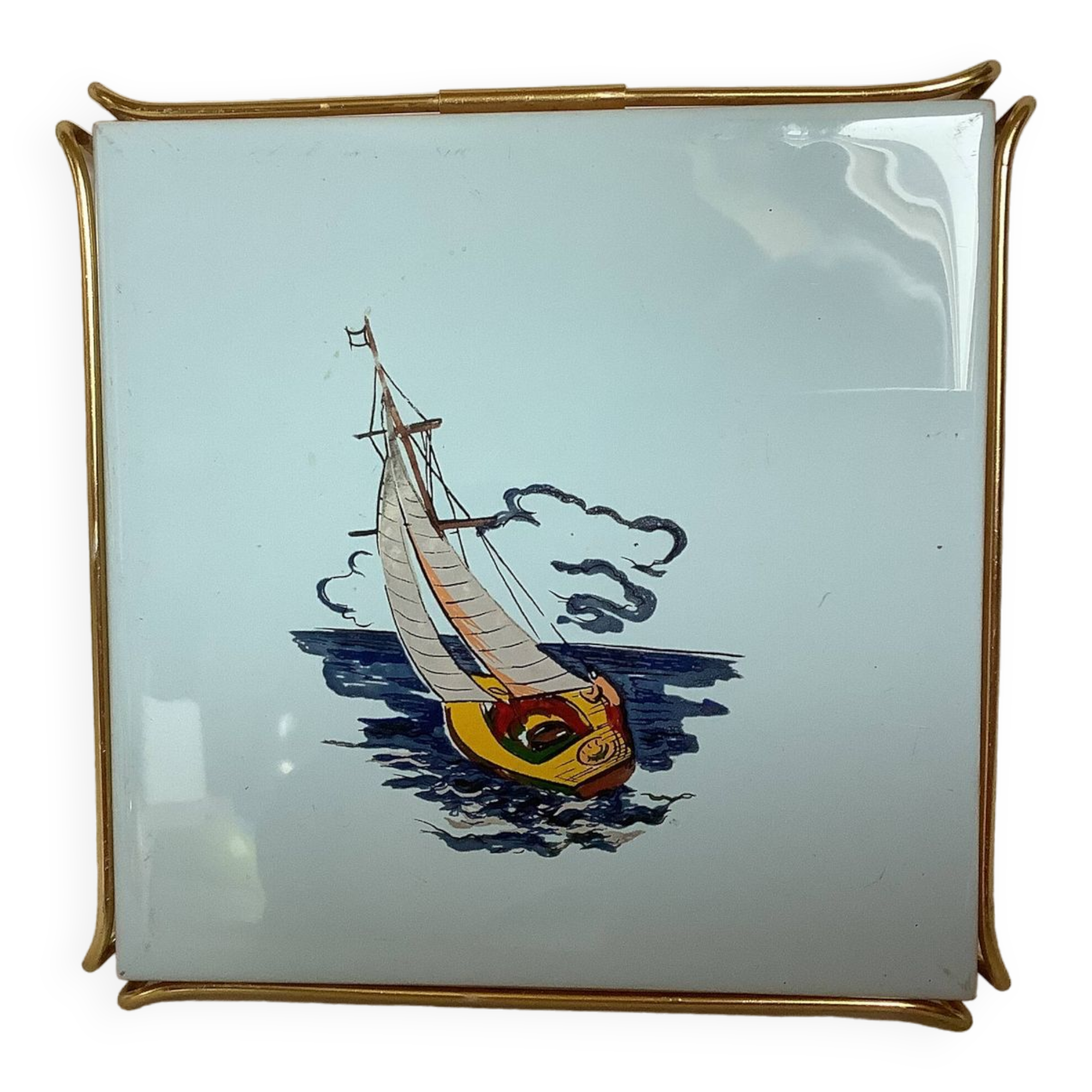 Marine boat sailing placemat