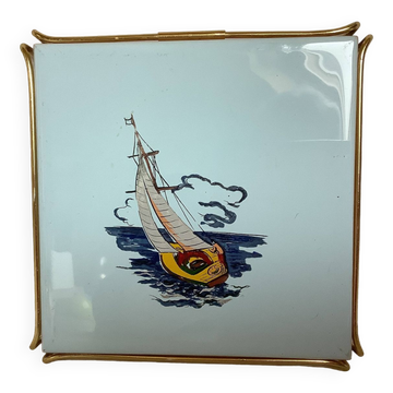 Marine boat sailing placemat