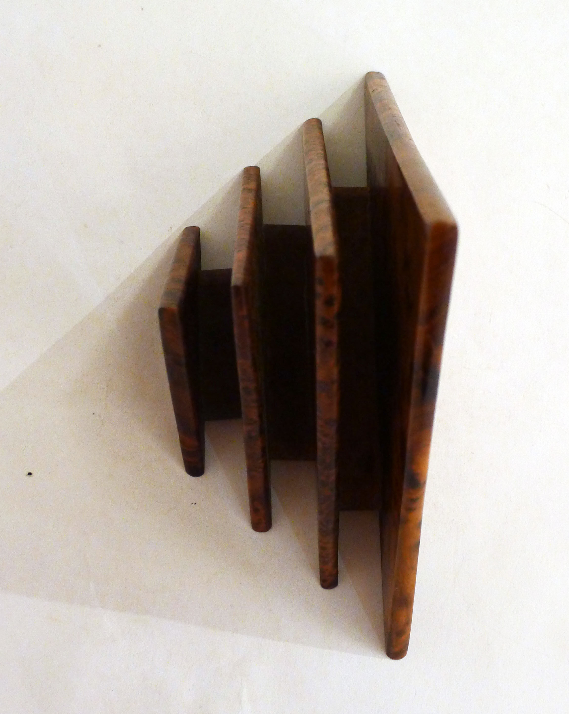 Letter holders made of cedar wood