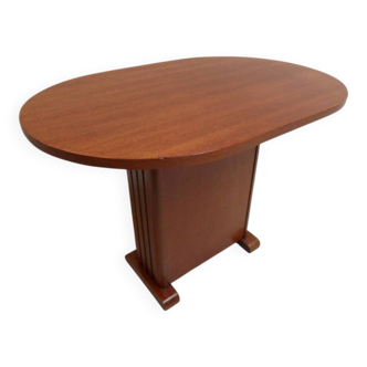 Art Deco oval coffee table