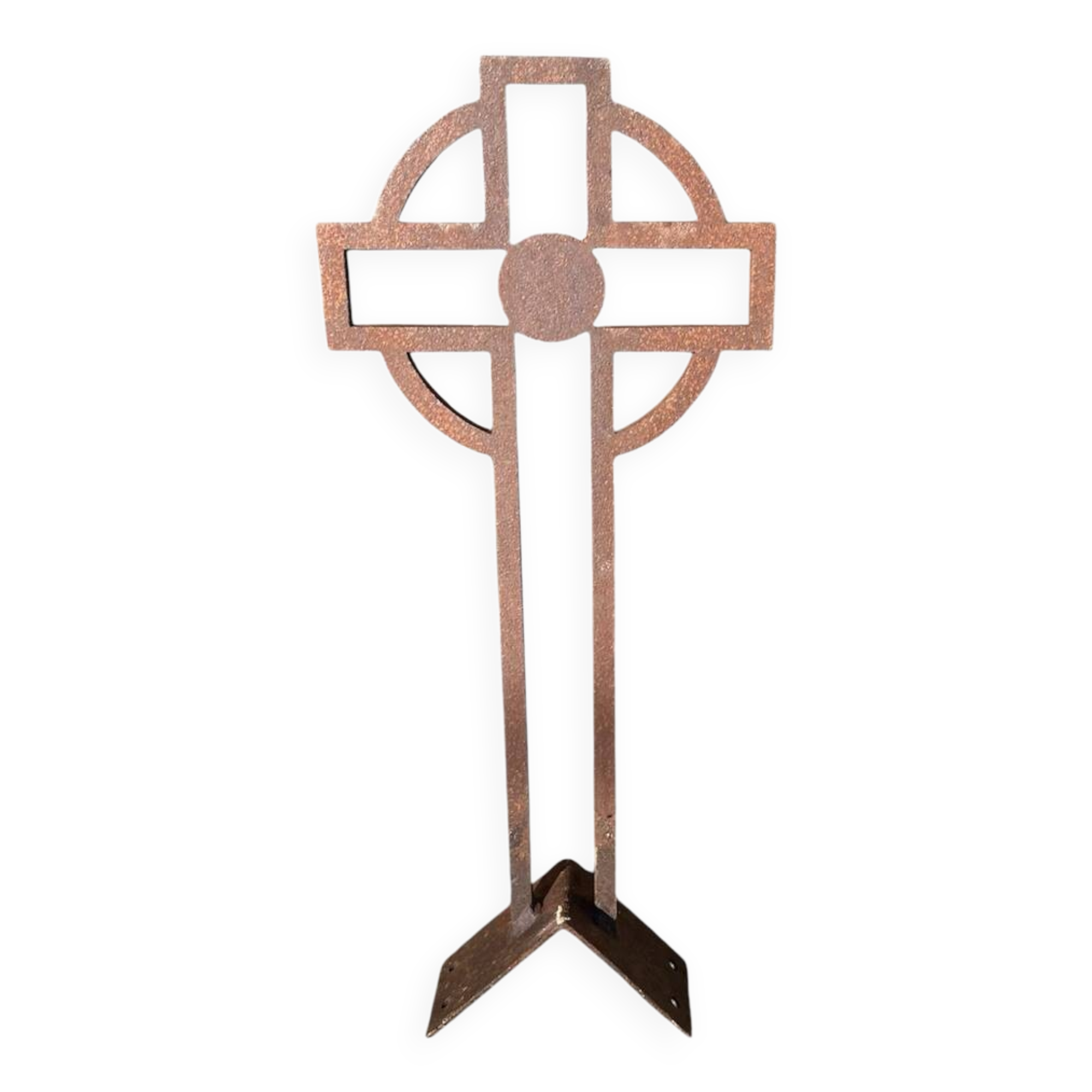 Large religious Celtic cross