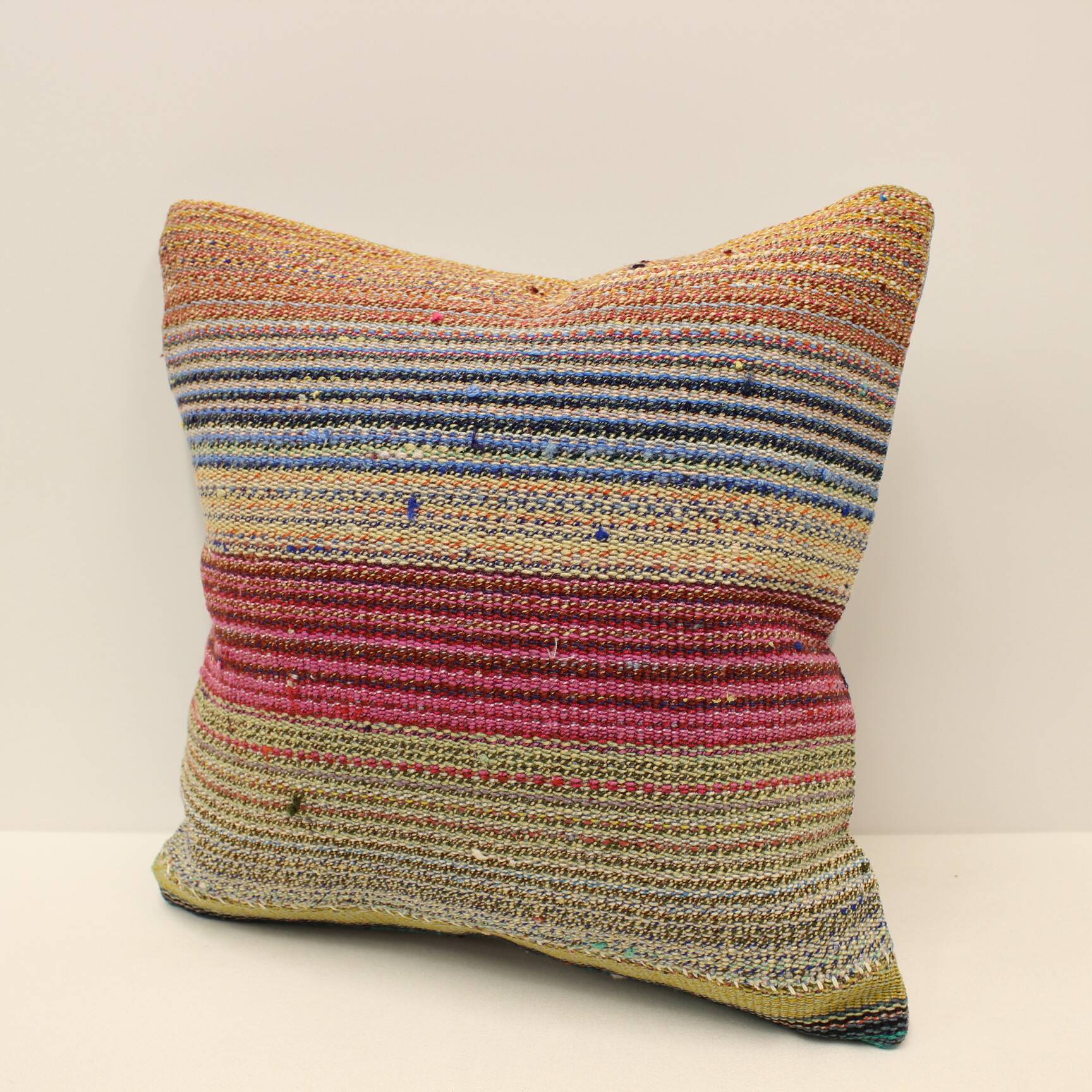 Turkish kilim cushion, 45x45 cm, kb-1384
