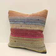 Turkish kilim cushion, 45x45 cm, kb-1384