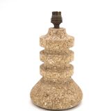 Stone column lamp, 1960s