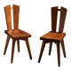 Pair of chairs by Christian Durupt, Méribel circa 1960