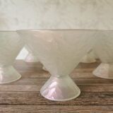 Fruit cups/iridescent glass ice
