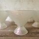 Fruit cups/iridescent glass ice