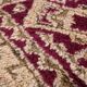 Purple Vintage Beni Mguild Rug 186 x 353 cm - Handmade Berber Wool Rug