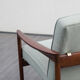 Pair of vintage armchair, cherry, restored