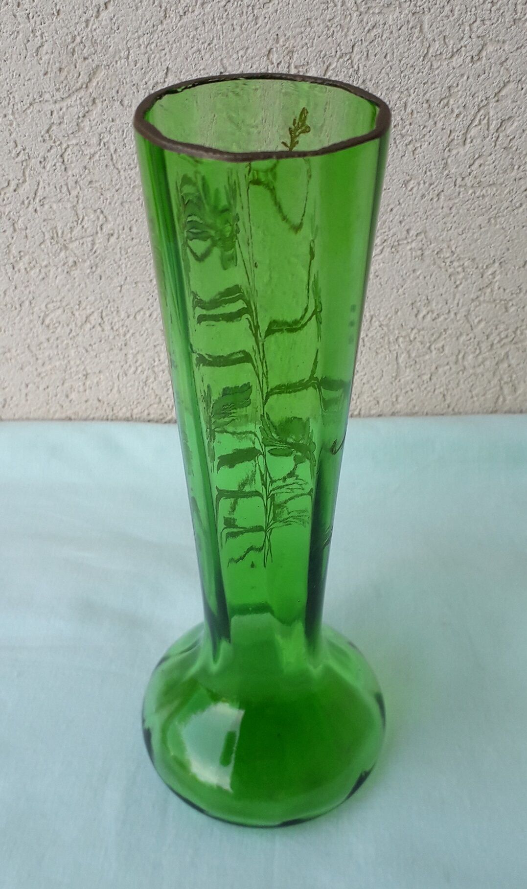 Vase en verre