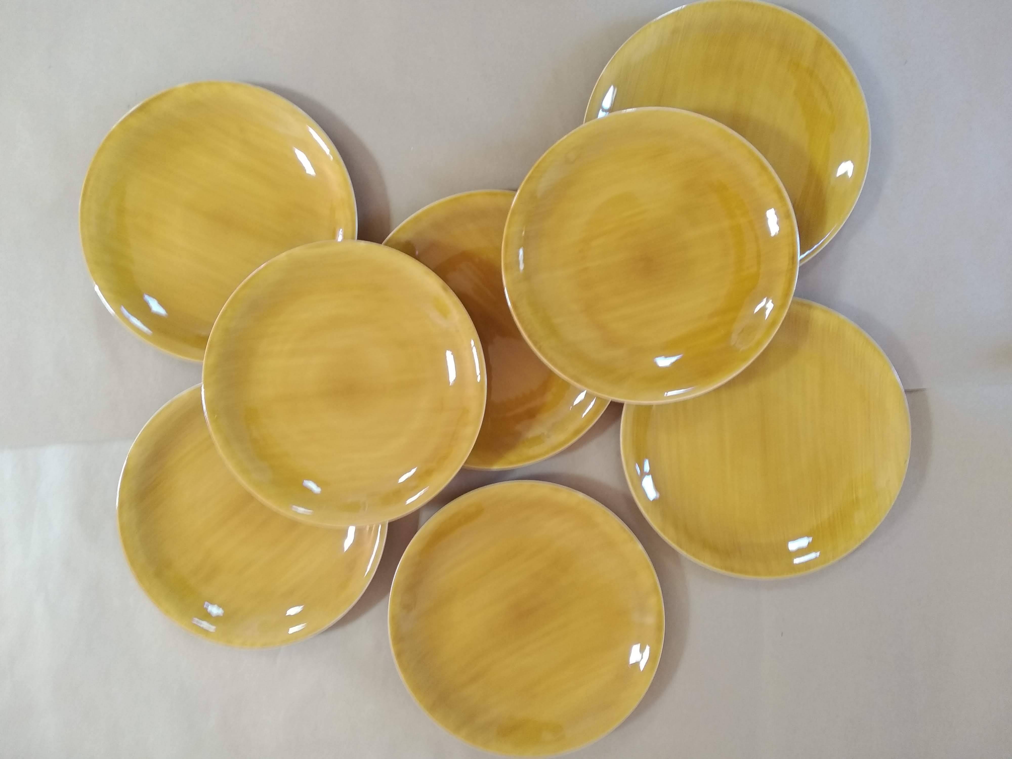 Salins Earthenware Dinner Service, Provence Model, 70'