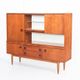 Scandinavian style vintage sideboard. Teak wood. France, 1960s.